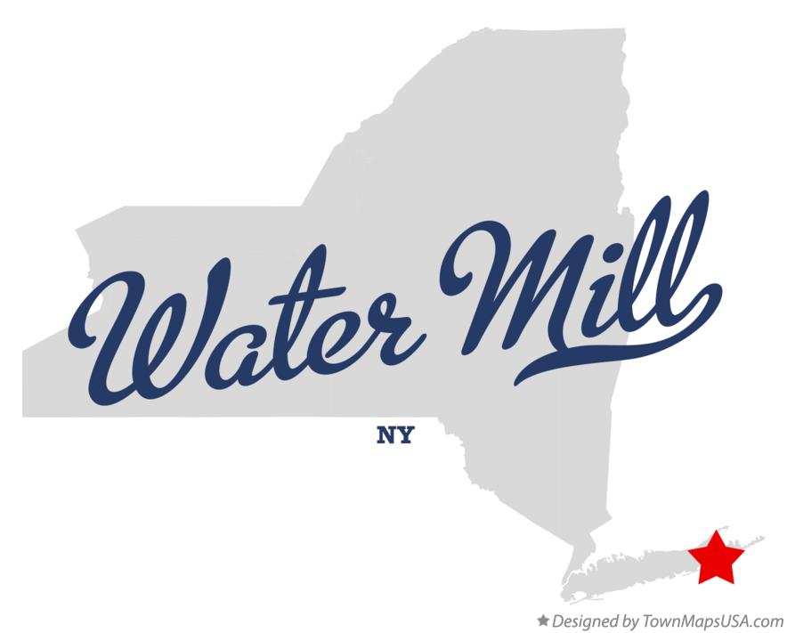 Map of Water Mill New York NY