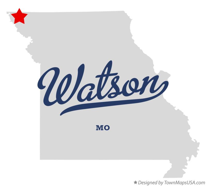 Map of Watson Missouri MO