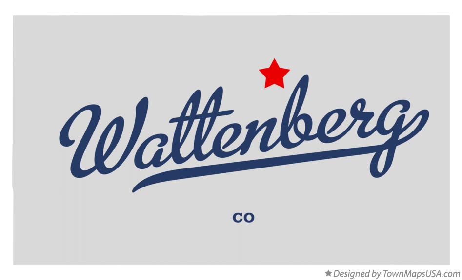Map of Wattenberg Colorado CO
