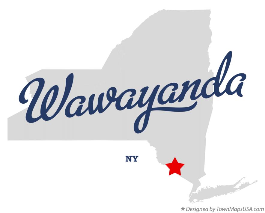 Map of Wawayanda New York NY