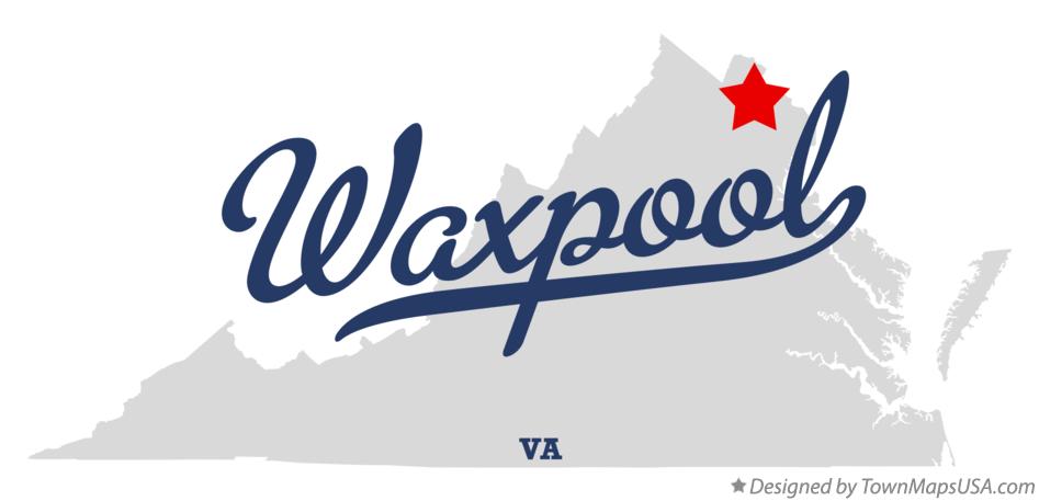 Map of Waxpool Virginia VA