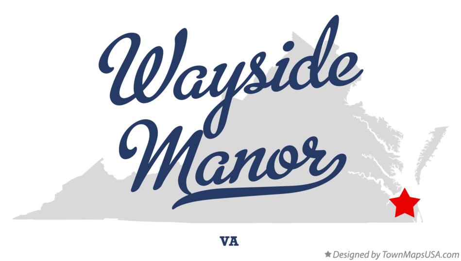 Map of Wayside Manor Virginia VA