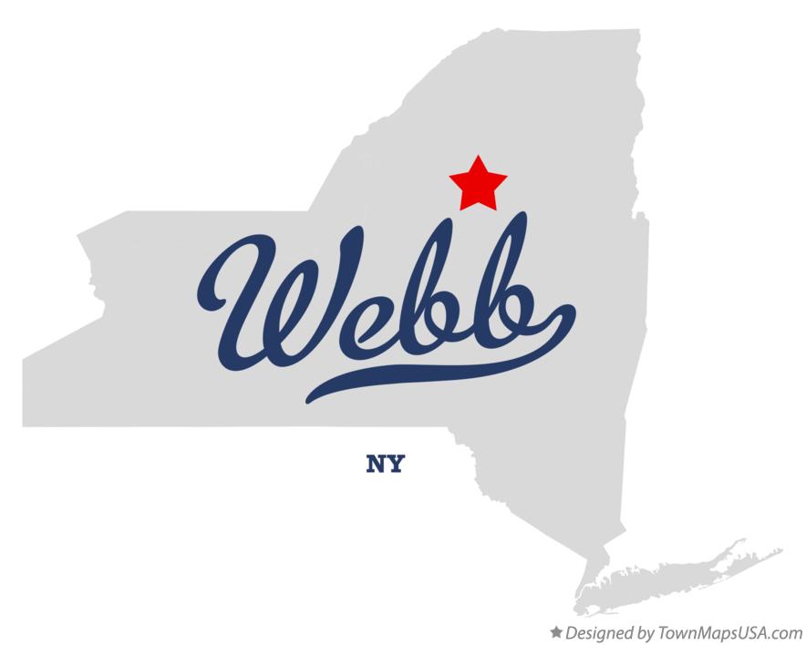 Map of Webb New York NY