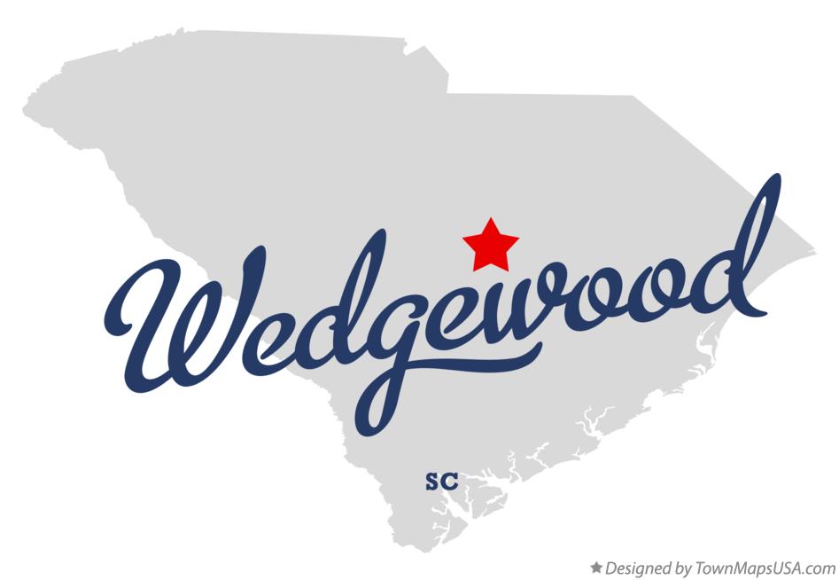 Map of Wedgewood South Carolina SC