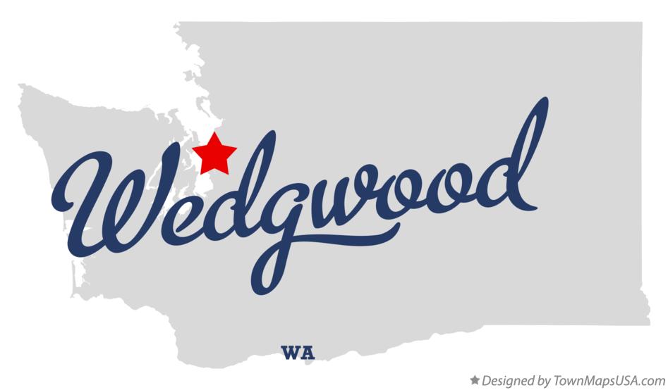 Map of Wedgwood Washington WA