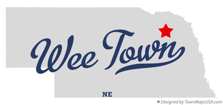 Map of Wee Town Nebraska NE