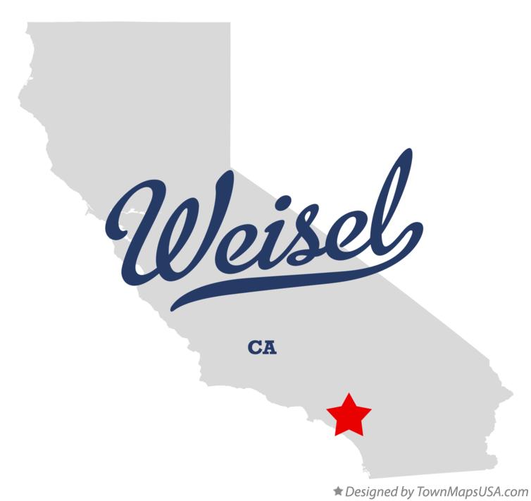 Map of Weisel California CA