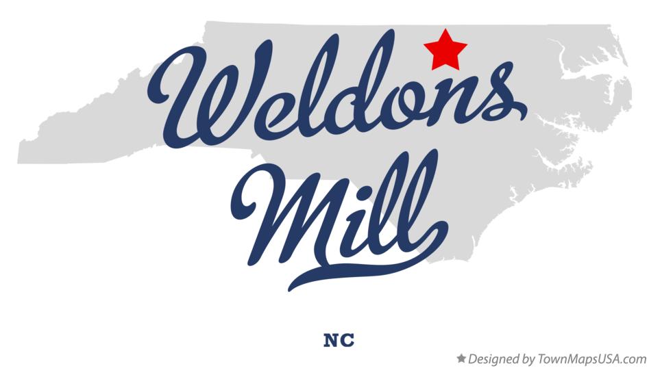 Map of Weldons Mill North Carolina NC