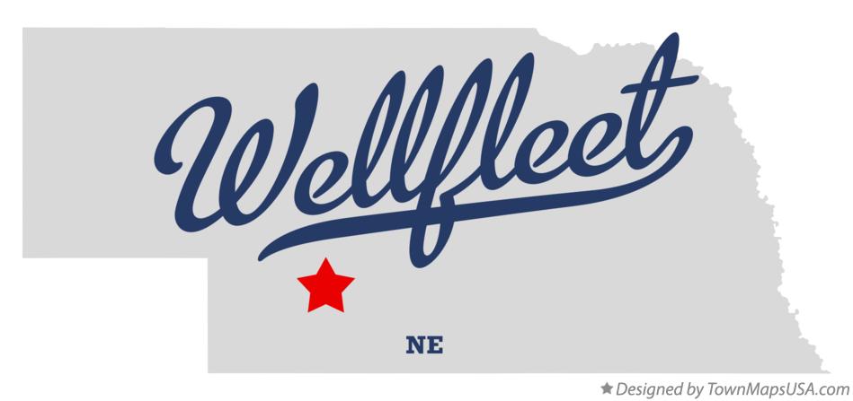 Map of Wellfleet Nebraska NE