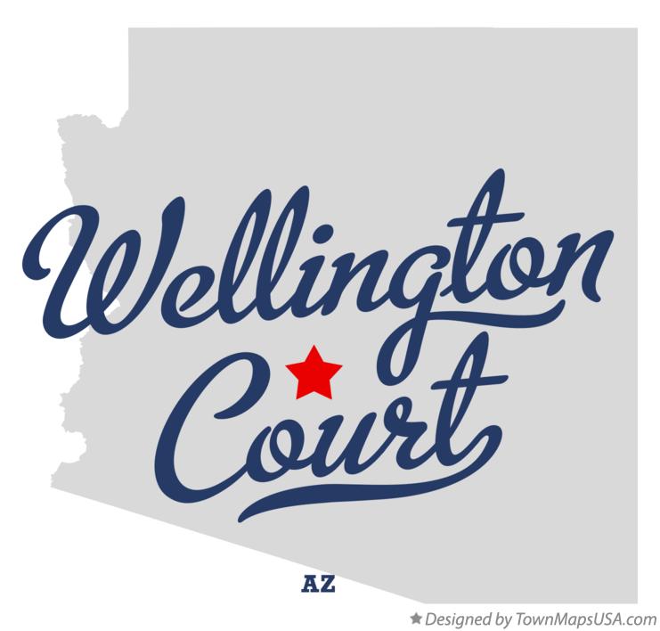 Map of Wellington Court Arizona AZ