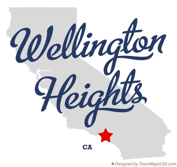 Map of Wellington Heights California CA