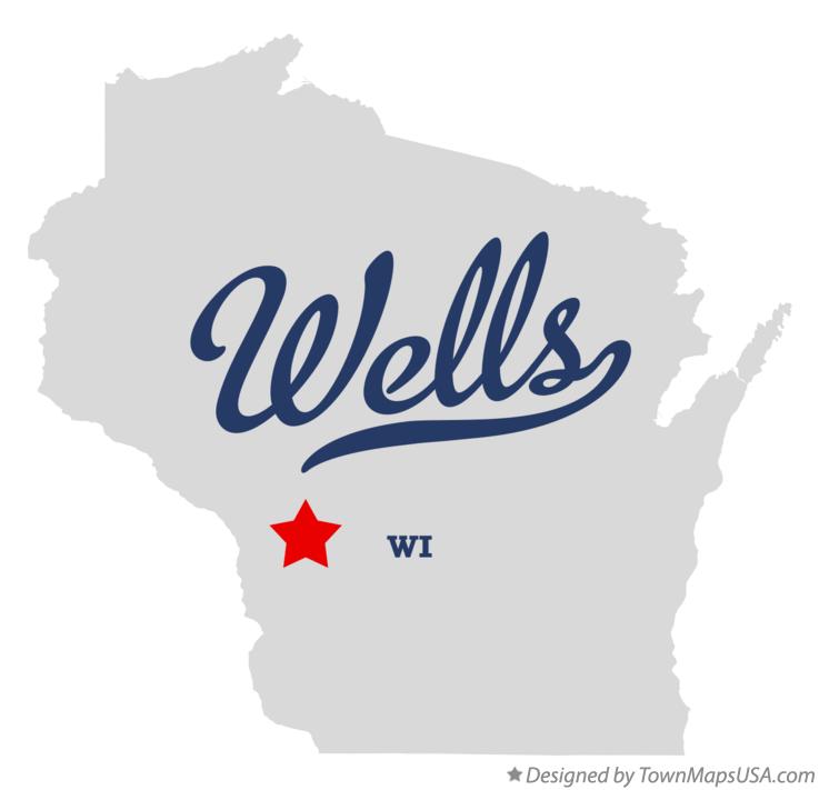 Map of Wells Wisconsin WI