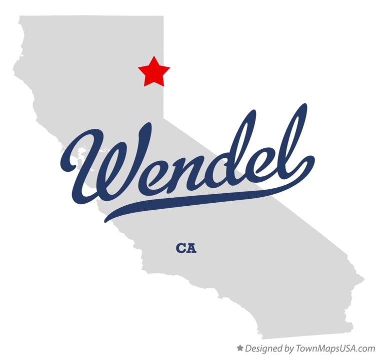 Map of Wendel California CA