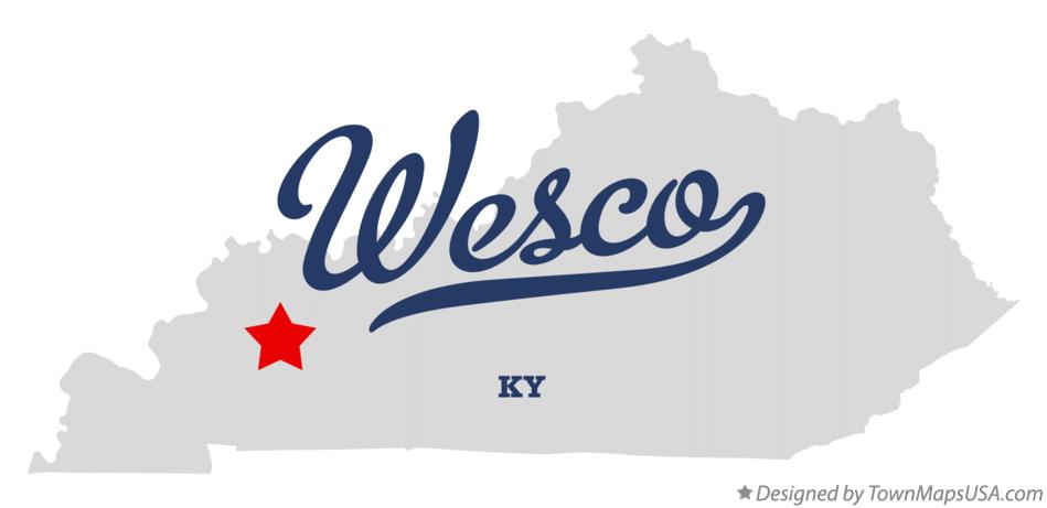 Map of Wesco Kentucky KY