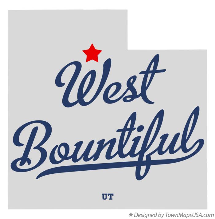 Map of West Bountiful Utah UT