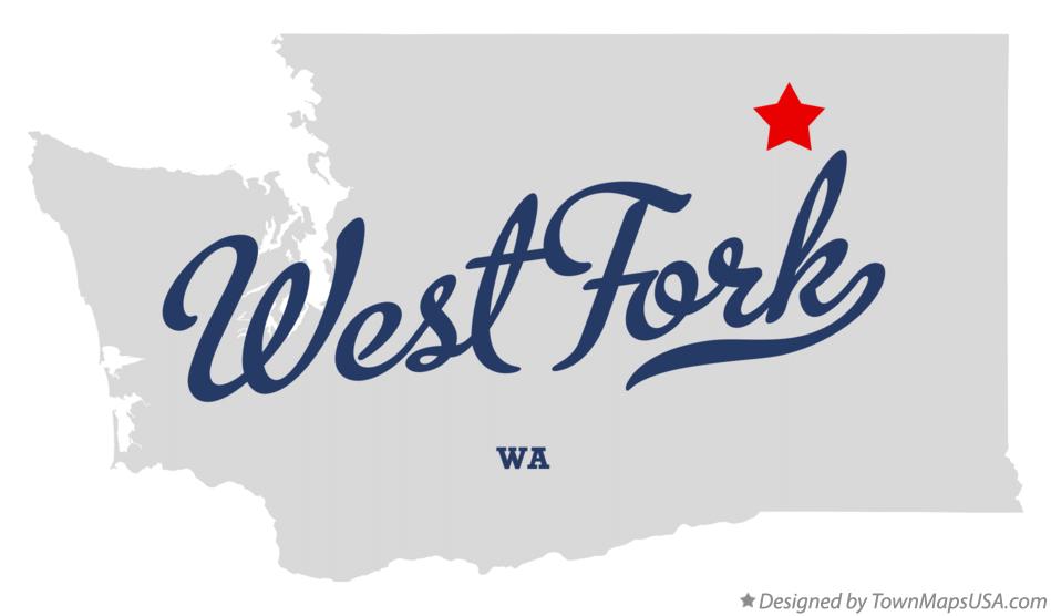 Map of West Fork Washington WA