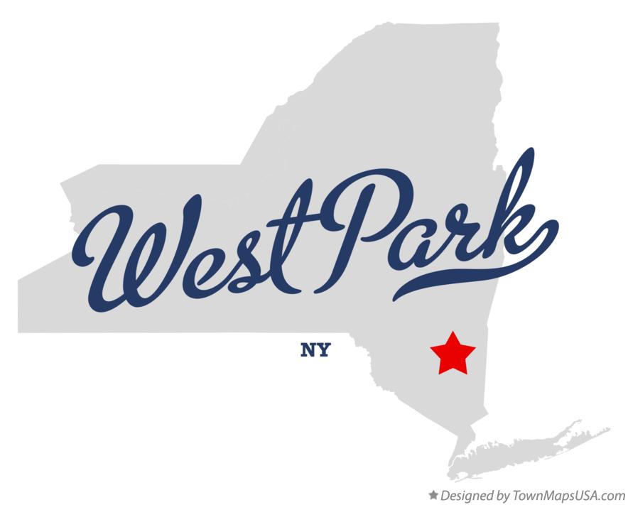 Map of West Park New York NY