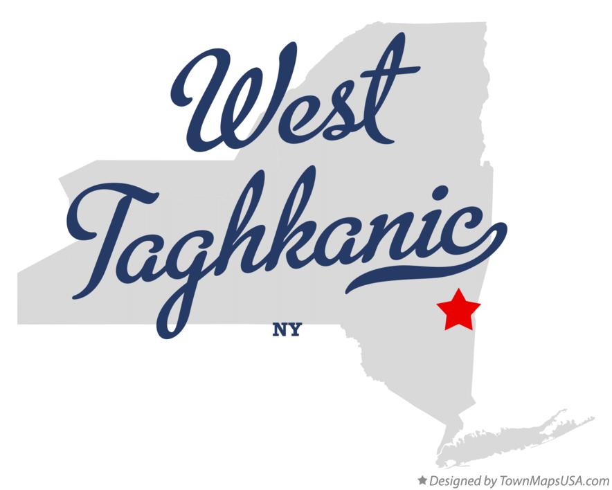 Map of West Taghkanic New York NY
