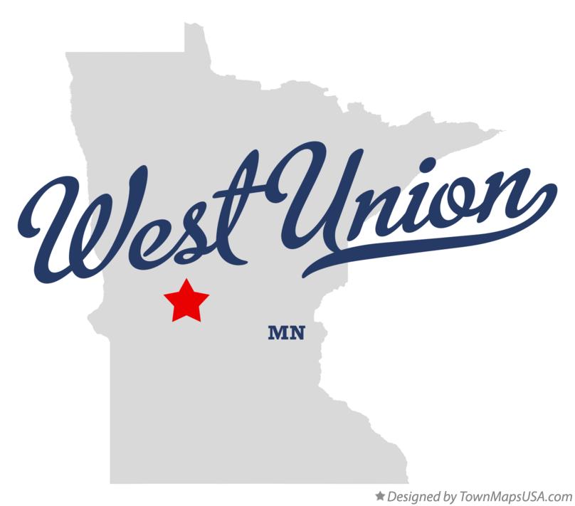 Map of West Union Minnesota MN