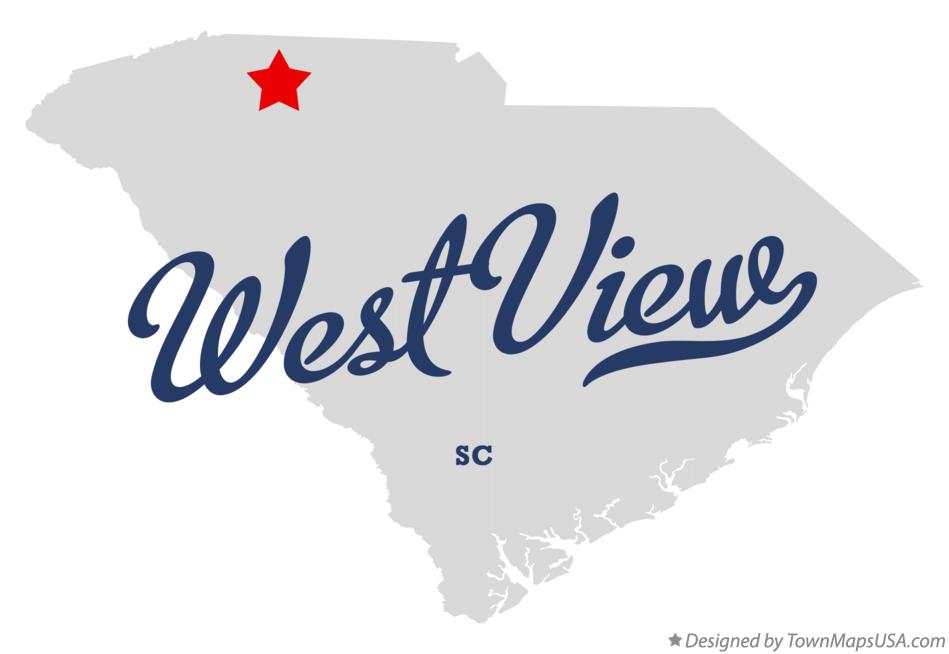 Map of West View South Carolina SC