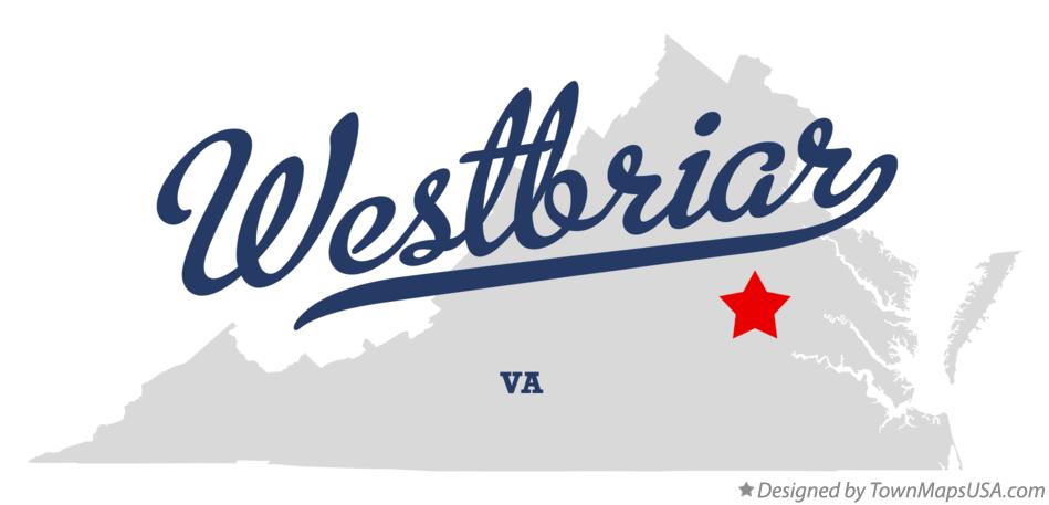 Map of Westbriar Virginia VA