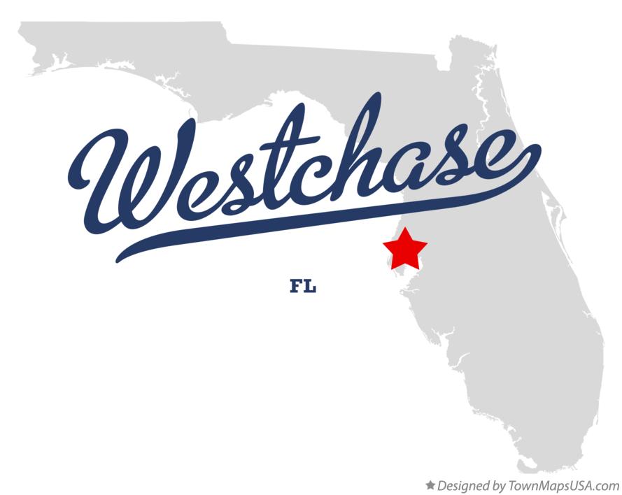 Map of Westchase Florida FL