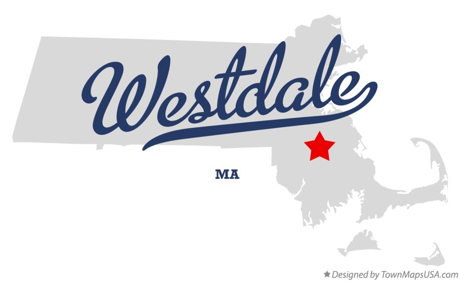 Map of Westdale Massachusetts MA