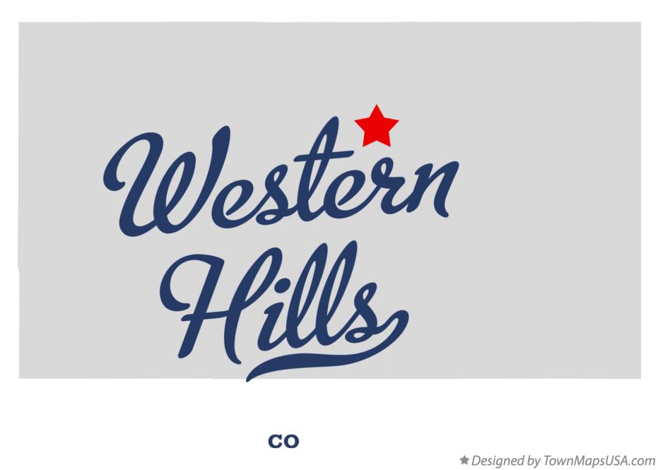 Map of Western Hills Colorado CO