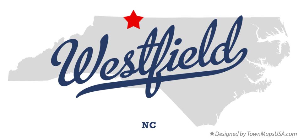 Map of Westfield North Carolina NC
