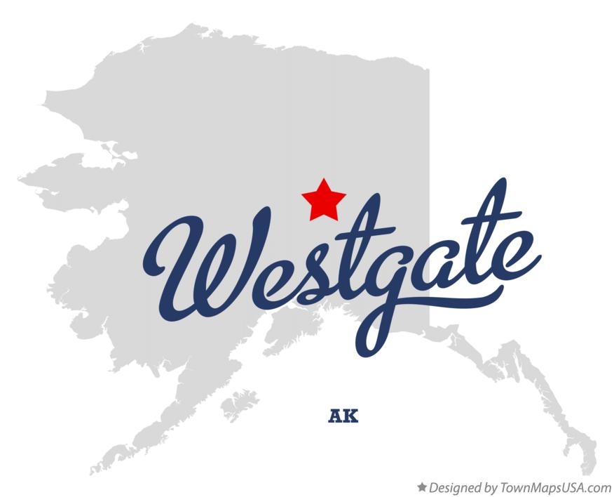 Map of Westgate Alaska AK