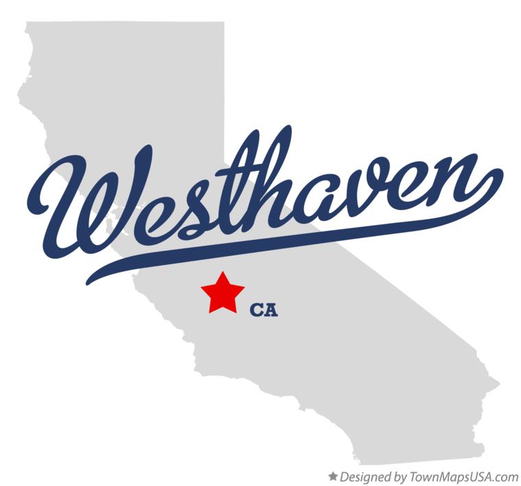 Map of Westhaven California CA