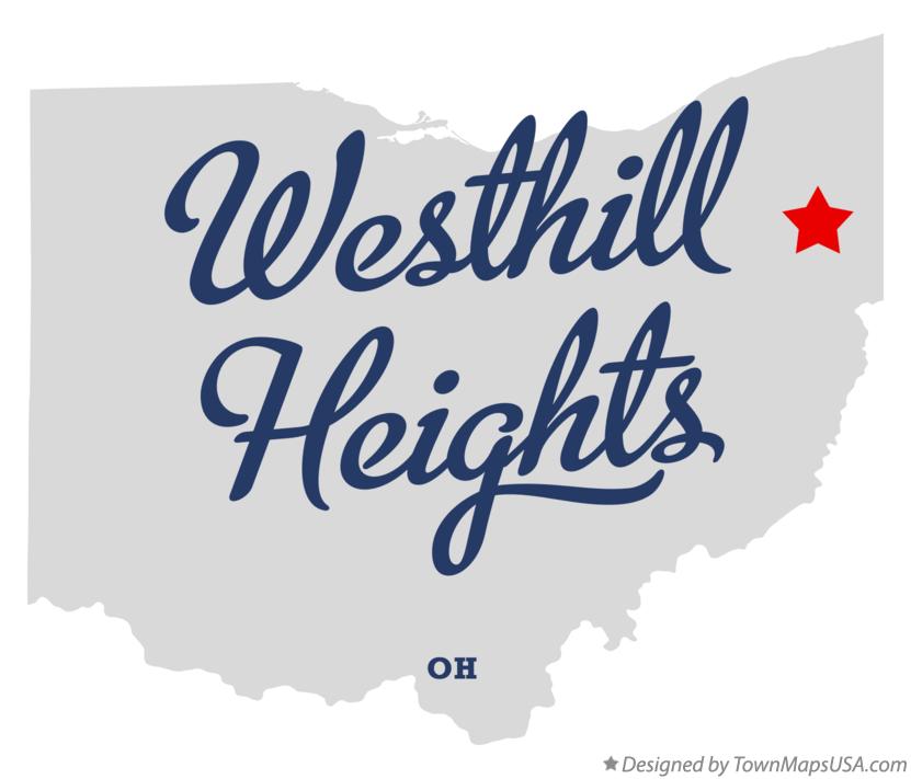 Map of Westhill Heights Ohio OH