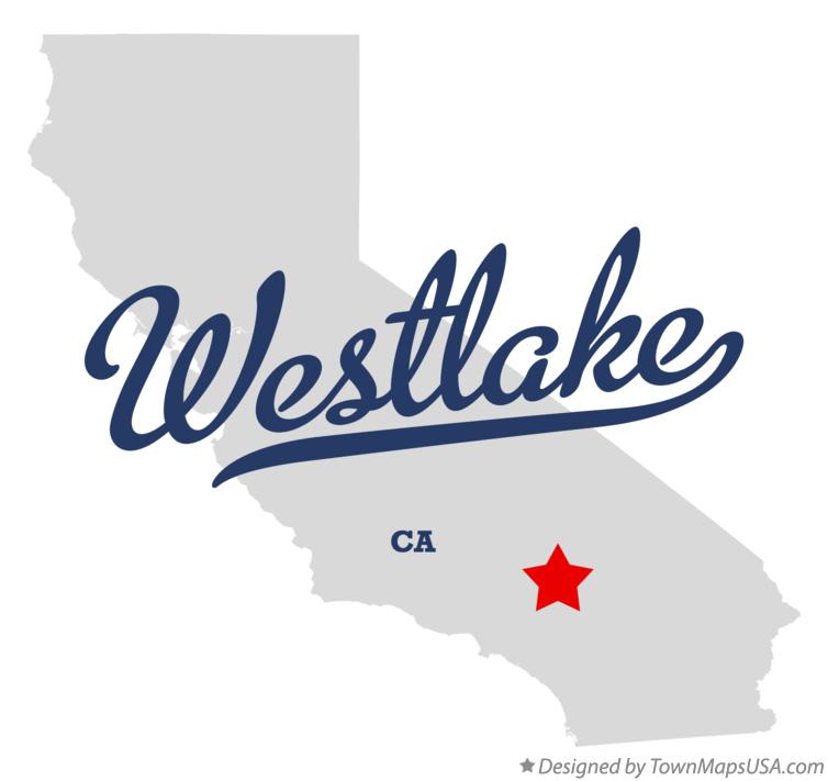 Map of Westlake California CA