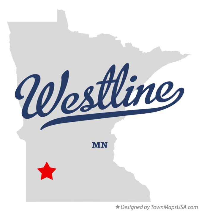 Map of Westline Minnesota MN