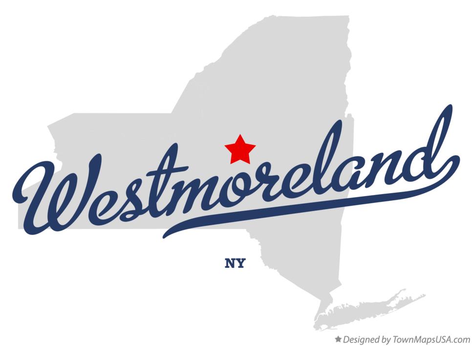 Map of Westmoreland New York NY