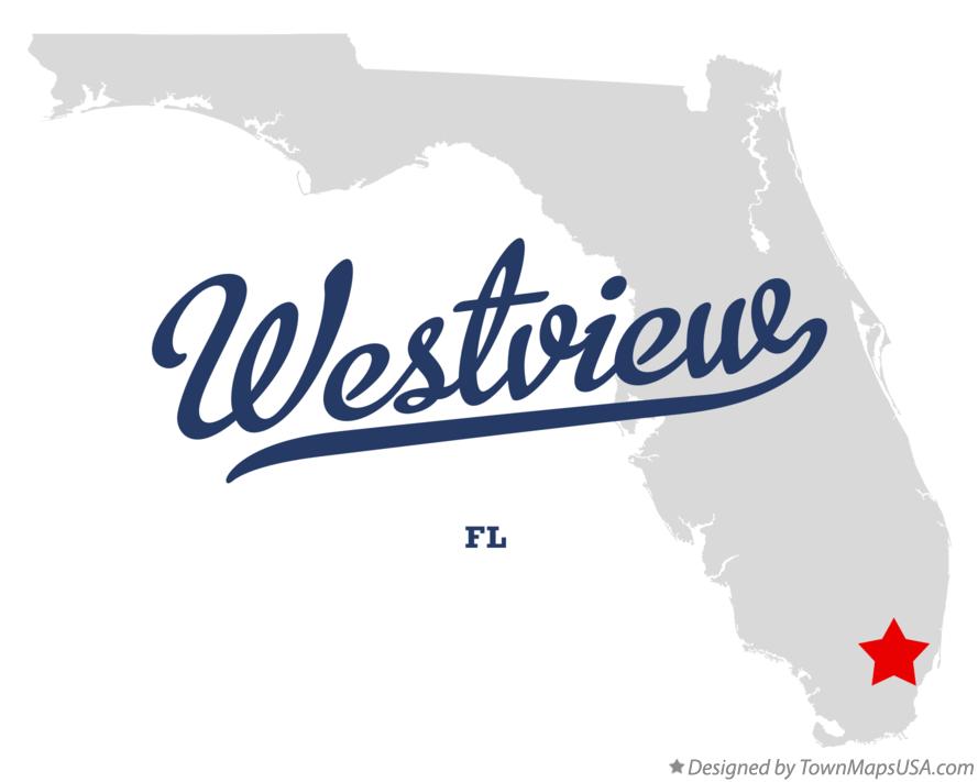 Map of Westview Florida FL