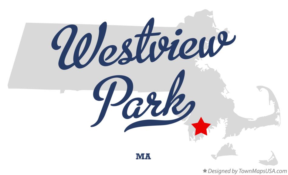 Map of Westview Park Massachusetts MA