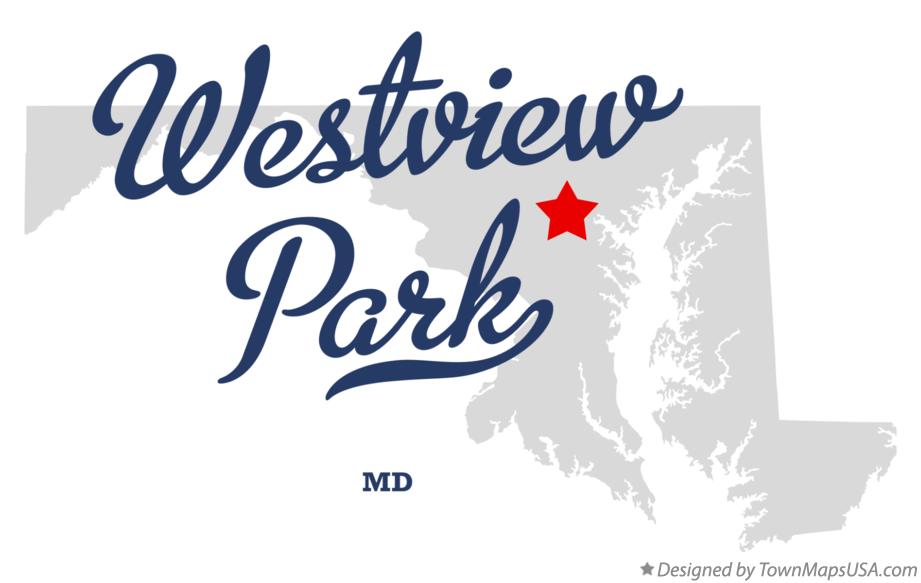 Map of Westview Park Maryland MD