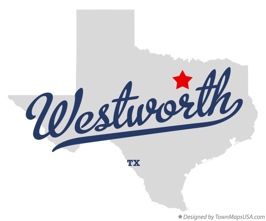 Map of Westworth Texas TX