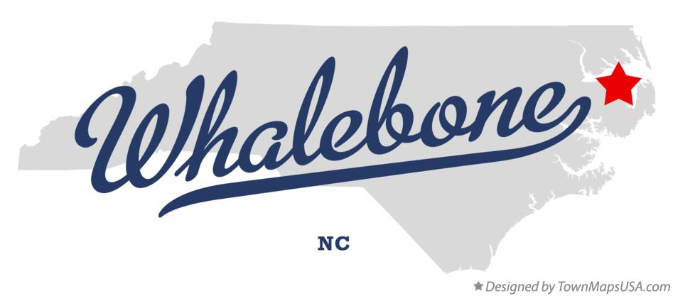 Map of Whalebone North Carolina NC