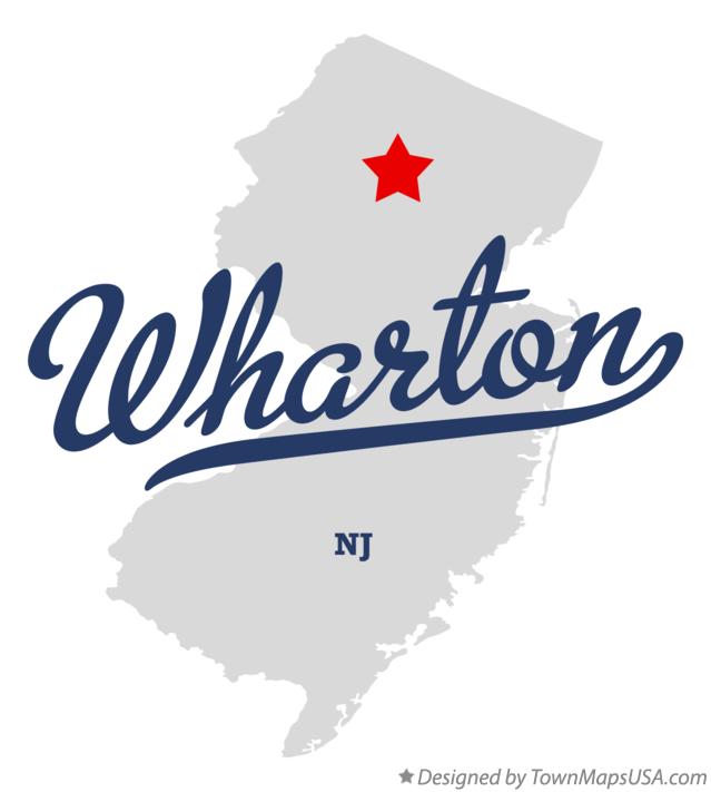 Map of Wharton New Jersey NJ