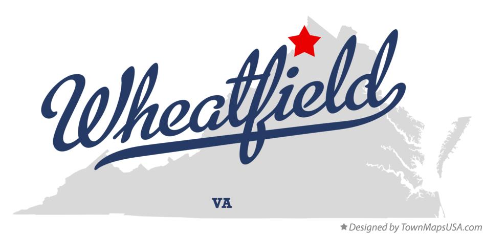 Map of Wheatfield Virginia VA
