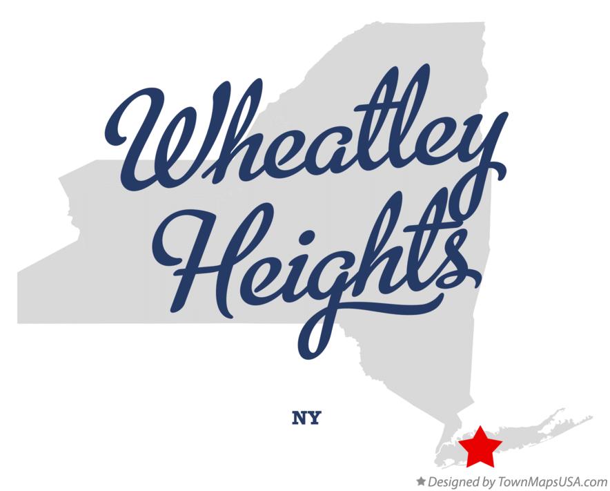 Map of Wheatley Heights New York NY