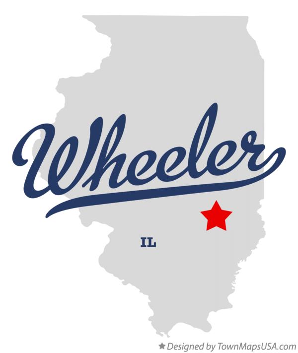 Map of Wheeler Illinois IL
