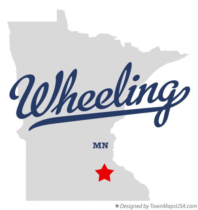Map of Wheeling Minnesota MN