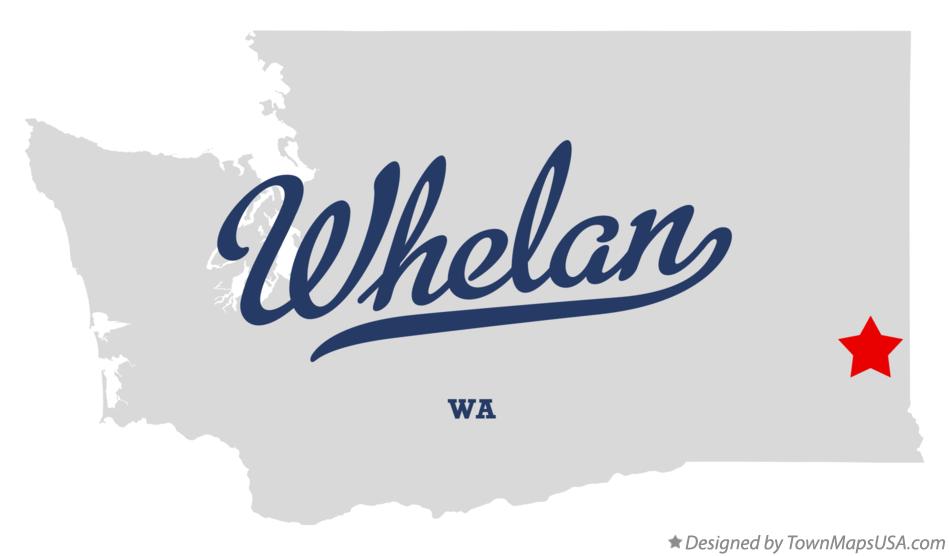 Map of Whelan Washington WA