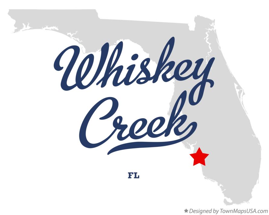Map of Whiskey Creek Florida FL
