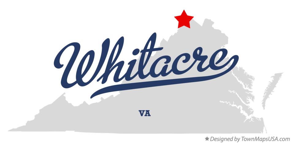 Map of Whitacre Virginia VA