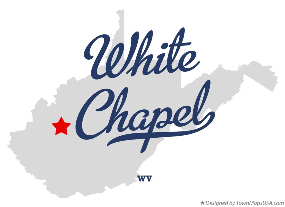 Map of White Chapel West Virginia WV