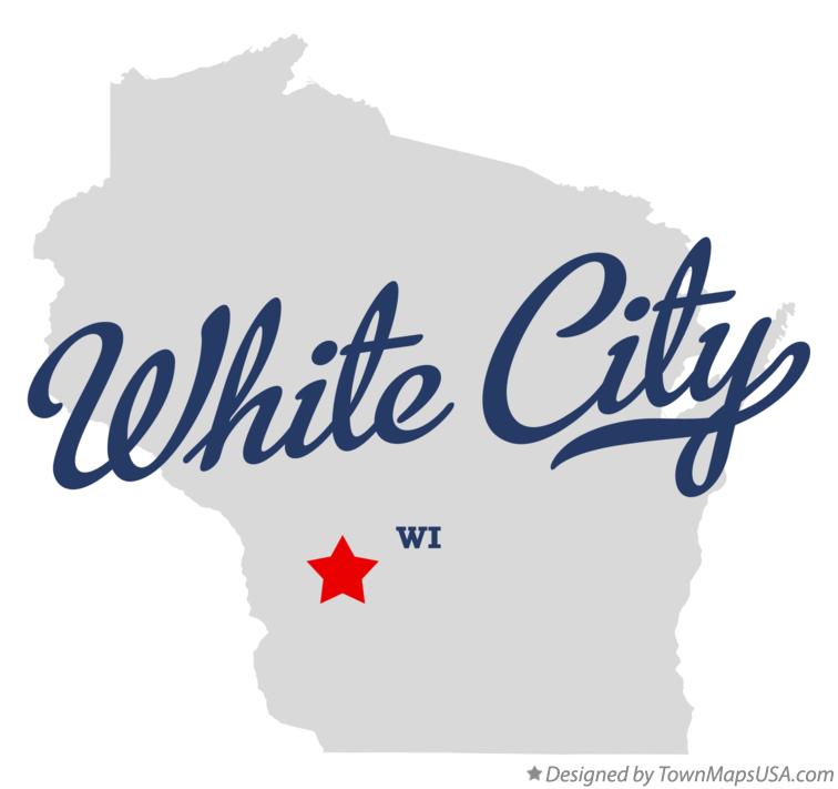 Map of White City Wisconsin WI